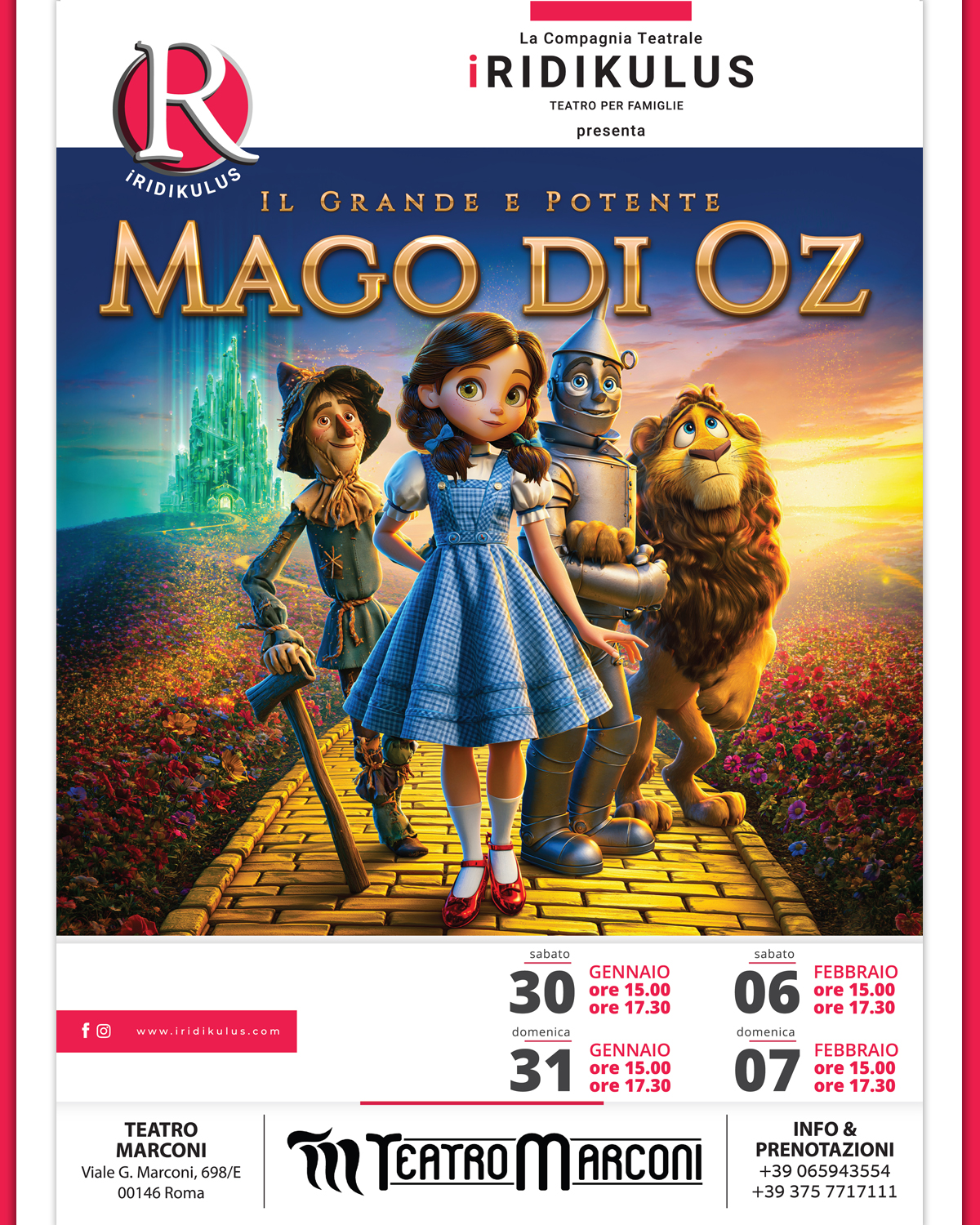Locandina Il grande e potente Mago di Oz