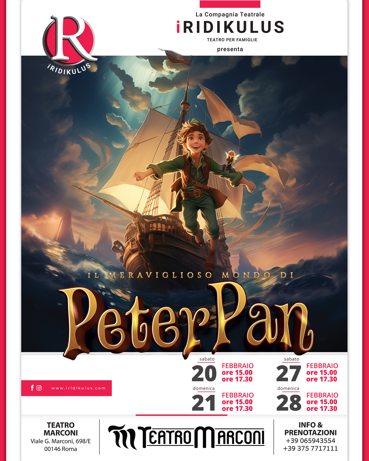 Locandina Il meraviglioso mondo di Peter Pan