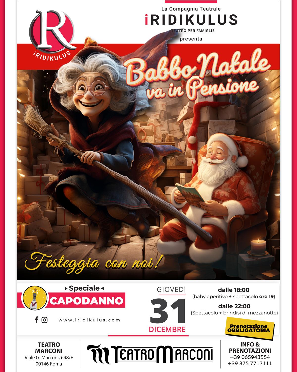 Immagine dello speciale Capodanno iRidikulus - Babbo Natale va in pensione